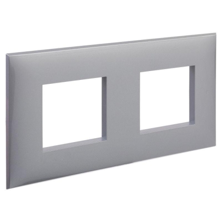 Рамка 2-м 4мод. Avanti "Закаленная сталь" DKC 4404904 Рамка 2-м 4мод. Avanti "Закаленная сталь" DKC 4404904