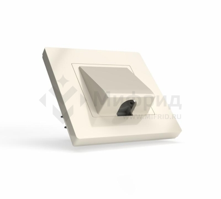 Вывод кабеля СП Pixel IP20 механизм беж. TOKOV ELECTRIC TKE-PX-CP-C02