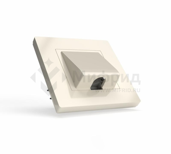Вывод кабеля СП Pixel IP20 механизм беж. TOKOV ELECTRIC TKE-PX-CP-C02