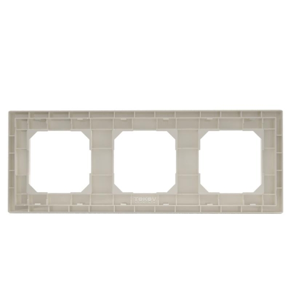 Рамка 3-м Pixel универс. беж. TOKOV ELECTRIC TKE-PX-RM3-C02 Рамка 3-м Pixel универс. беж. TOKOV ELECTRIC TKE-PX-RM3-C02