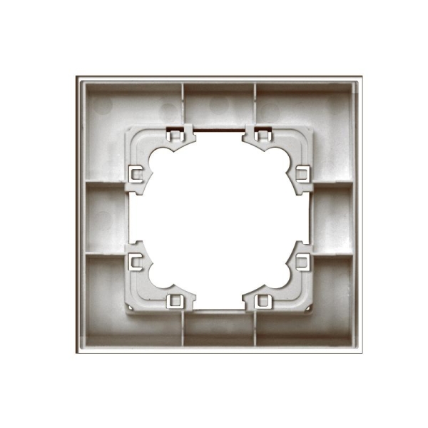 Рамка 1-м Афина стеклянная серебр. UNIVersal 2266 Рамка 1-м Афина стеклянная серебр. UNIVersal 2266