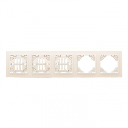 Рамка 5-м Минск горизонтальная беж. EKF ERM-G-305-20 Рамка 5-м Минск горизонтальная беж. EKF ERM-G-305-20