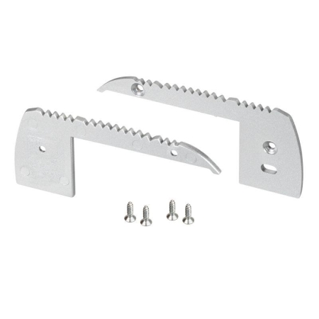 Заглушка STAIR-W65 SILVER пластик (уп.2шт) Arlight 055464