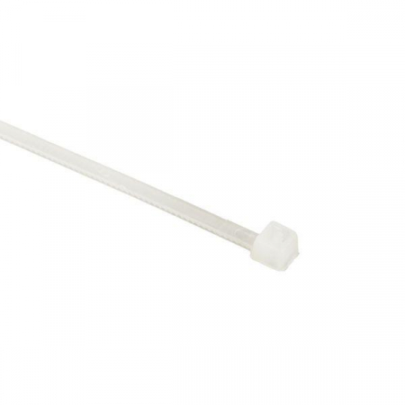 Хомут кабельный 2.5х120 нейл. бел. (уп.100шт) EKF plc-c-2.5x120