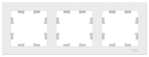 Рамка 3-м AtlasDesign универс. лотос SE ATN001303