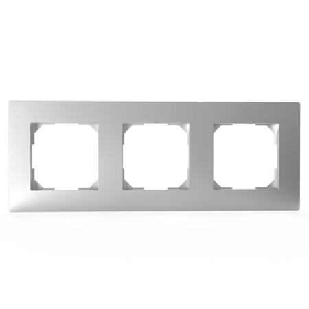 Рамка 3-м Pixel универс. алюм. TOKOV ELECTRIC TKE-PX-RM3-C03 Рамка 3-м Pixel универс. алюм. TOKOV ELECTRIC TKE-PX-RM3-C03
