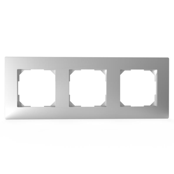 Рамка 3-м Pixel универс. алюм. TOKOV ELECTRIC TKE-PX-RM3-C03 Рамка 3-м Pixel универс. алюм. TOKOV ELECTRIC TKE-PX-RM3-C03