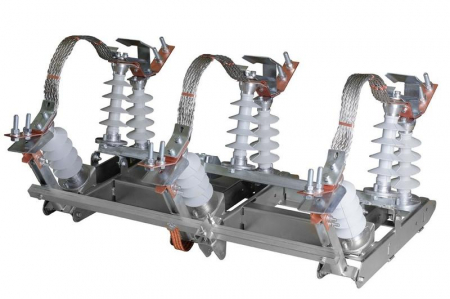 Разъединитель РЛК-ПЛ-2-10.IV-400 УХЛ1 с приводом и КМЧ Электрофарфор ЦБ-00005260