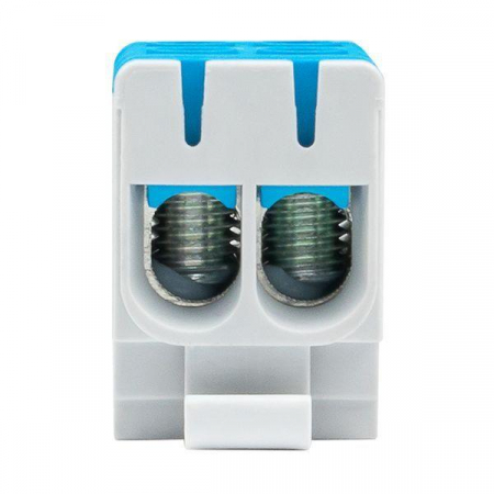 Клемма силовая вводная двойн. КСВ 16-50кв.мм син. EKF plc-kvs2-16-50-blue