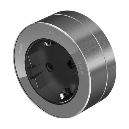 Розетка MultiTrack 16А 250В 2P+E кругл. графит SE MTK13001G Розетка MultiTrack 16А 250В 2P+E кругл. графит SE MTK13001G