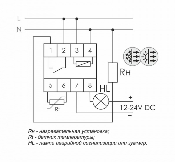 Регулятор температуры RT-820M от -30 до +140 град.C; 16А 24-264В DC/30-264В AC 1Z IP20 микропроцессорный; многофункц.; цифровая индикация; выносной датчик с термоус. проводом; монтаж на DIN-рейке 35мм F&F EA07.001.007 Регулятор температуры RT-820M от -30 до +140 град.C; 16А 24-264В DC/30-264В AC 1Z IP20 микропроцессорный; многофункц.; цифровая индикация; выносной датчик с термоус. проводом; монтаж на DIN-рейке 35мм F&F EA07.001.007