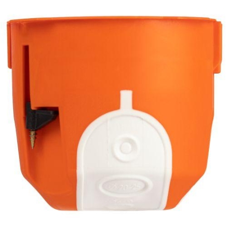 Коробка установочная универсальная 71х65мм для твердых и полых стен саморез. KUU-71-65-unibox оранж. ЭРА Б0061062