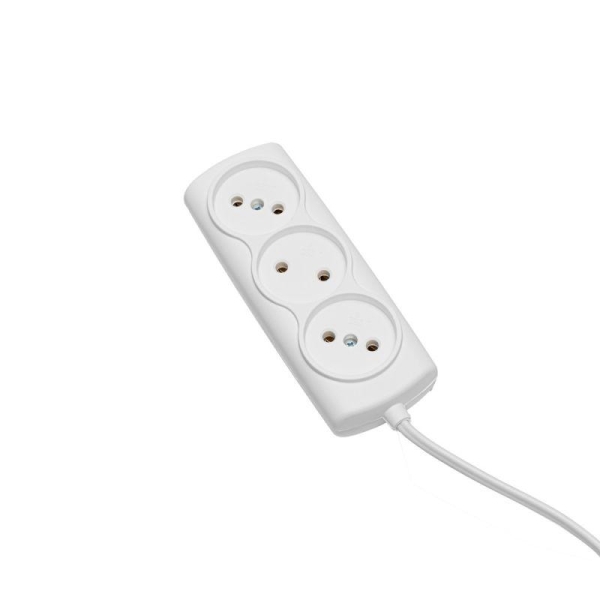 Удлинитель 3х1.5 6А 6А 1300Вт ШВВП2х0.75 модель Р16-010 Si Volsten 13583 Удлинитель 3х1.5 6А 6А 1300Вт ШВВП2х0.75 модель Р16-010 Si Volsten 13583