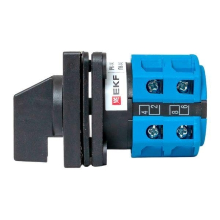 Переключатель кулачковый ПК-1-42 2п 25А "1-0-2" IP65 EKF pk-1-42-25-65 Переключатель кулачковый ПК-1-42 2п 25А "1-0-2" IP65 EKF pk-1-42-25-65