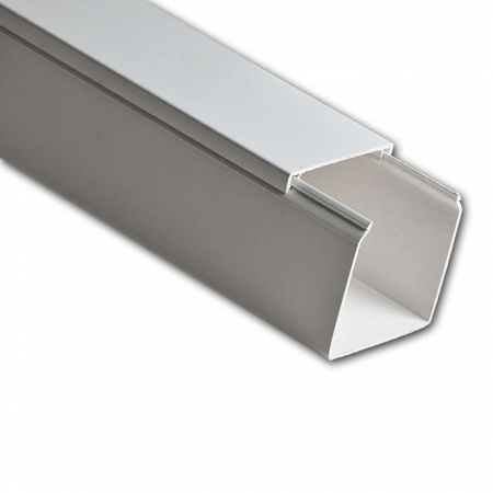 Кабель-канал 60х60 L2000 пластик бел. Ruvinil РКК-60х60 Кабель-канал 60х60 L2000 пластик бел. Ruvinil РКК-60х60