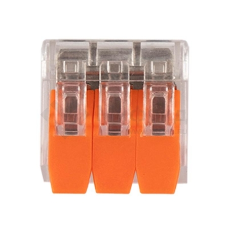 Клемма монтажная рычажного соединения PTC-3P 221-413 450В 32А 0.14-4.0кв.мм JazzWay 5050914