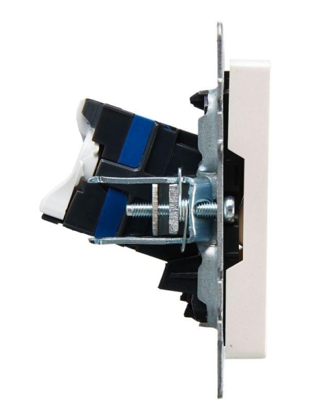 Розетка компьютерная СП RJ45 кат.6 BRITE РК11-БрЖ механизм жемчуж. IEK BR-K10-2-K36 Розетка компьютерная СП RJ45 кат.6 BRITE РК11-БрЖ механизм жемчуж. IEK BR-K10-2-K36