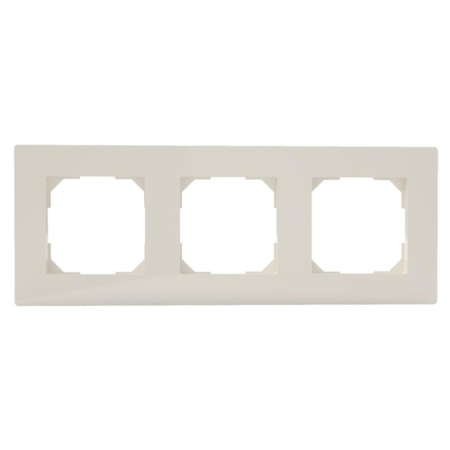 Рамка 3-м Pixel универс. беж. TOKOV ELECTRIC TKE-PX-RM3-C02