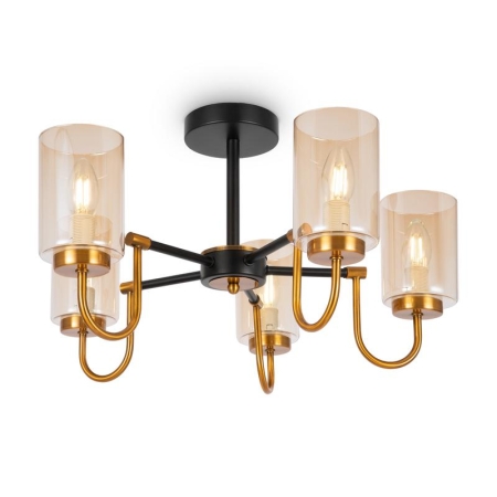 Светильник Jewel 40Вт E14х5 IP20 потолочн. Freya FR5321CL-05BZ Светильник Jewel 40Вт E14х5 IP20 потолочн. Freya FR5321CL-05BZ