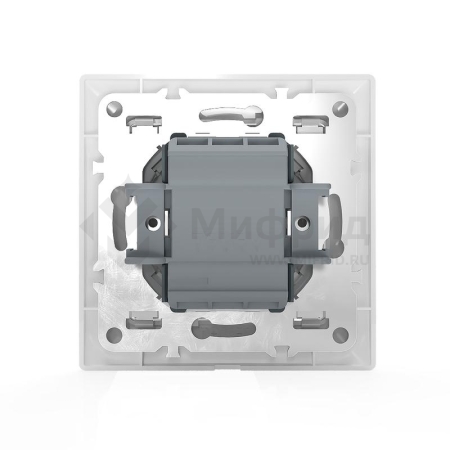 Выключатель 1-кл. СП AVA 10А IP20 с индикатором в сборе бел. TOKOV ELECTRIC TKL-AV-V1IF-C01