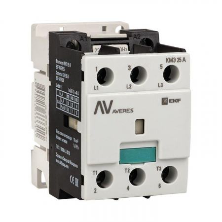 Контактор КМЭ 30А 400В АС AVERES EKF ctr-s-30-00-400-av Контактор КМЭ 30А 400В АС AVERES EKF ctr-s-30-00-400-av