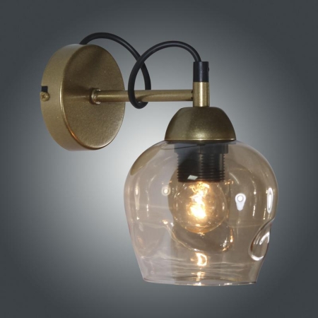 Светильник "Мирра" 511 (плафон 8268) НББ 01-60-181 Е27 [ИМ] настен. зол. Элетех 1005405274