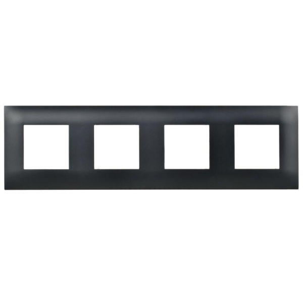 Рамка 4-м SKANDY SK-F04Bl черн. IEK SK-M42-K02 Рамка 4-м SKANDY SK-F04Bl черн. IEK SK-M42-K02