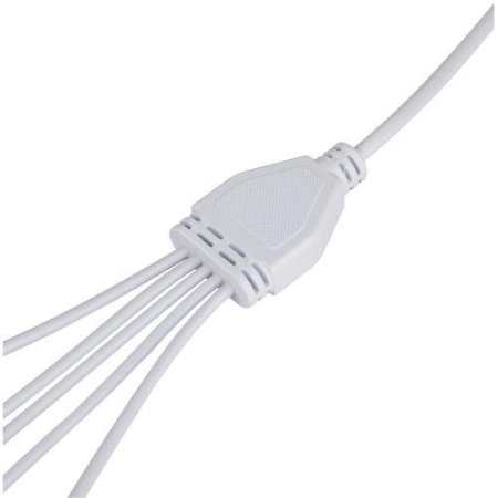 Разветвитель сетевой для фитолампы FITO 5х IEC C7 (2 pin) 2 м для подключения 5 светильников Эра Б0060525 Разветвитель сетевой для фитолампы FITO 5х IEC C7 (2 pin) 2 м для подключения 5 светильников Эра Б0060525