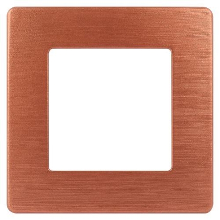 Рамка 1-м 12-5101-14 сатин медь Эра Б0052507