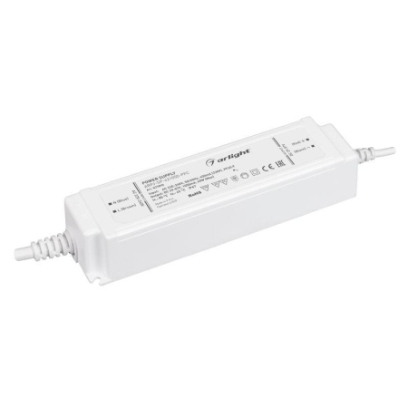 Блок питания ARPJ-SP-421050-PFC 60Вт 29-57В 1.05А IP67 пластик Arlight 037890 Блок питания ARPJ-SP-421050-PFC 60Вт 29-57В 1.05А IP67 пластик Arlight 037890