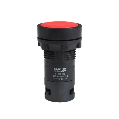 Кнопка с фиксацией OptiSignal Compact D22 С7-PH-402 красн. 2НЗ XB7NH44 КЭАЗ 362069