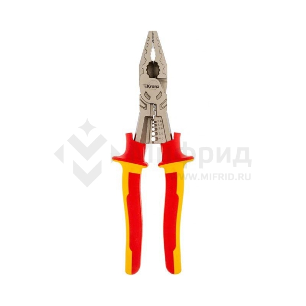 Плоскогубцы многофункциональные диэлектрические 230мм Kranz KR-12-4651-3