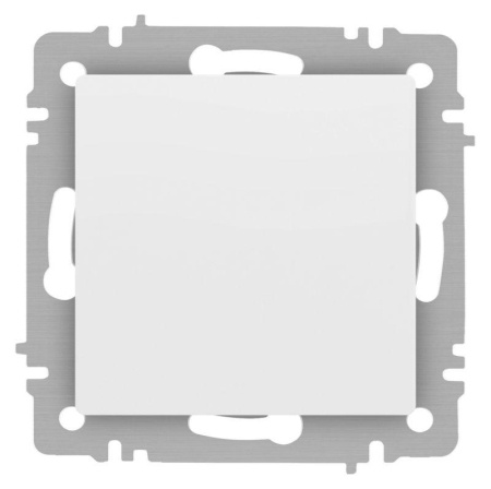 Переключатель 1-кл. СП Accent 6-103-01М 10А IP20 250В AL/CU бел. матов. Intro Б0063476