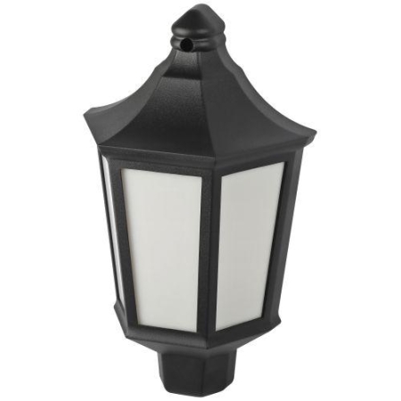 Светильник садово-парковый НБУ 06-60-003 Ника 60Вт черн. бел. основание матов. Эра Б0061158