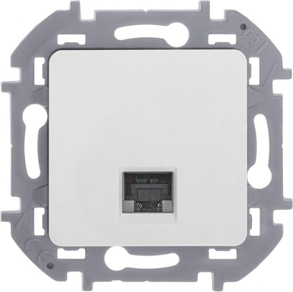 Розетка компьютерная Inspiria RJ45 кат.5E UTP бел. IEK 673825
