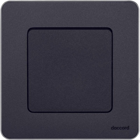 Выключатель кнопочный Inspiria 6А 250В без фиксации НО/НЗ механизм антрацит IEK 673693 Выключатель кнопочный Inspiria 6А 250В без фиксации НО/НЗ механизм антрацит IEK 673693