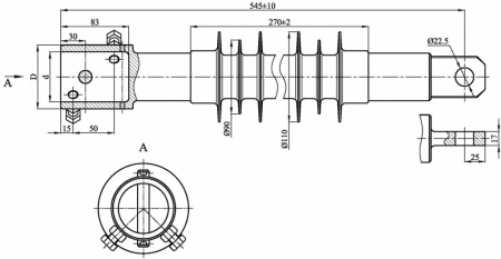 КСПКр на напряжение 3 кВ и нагрузку 70 и 120 кН