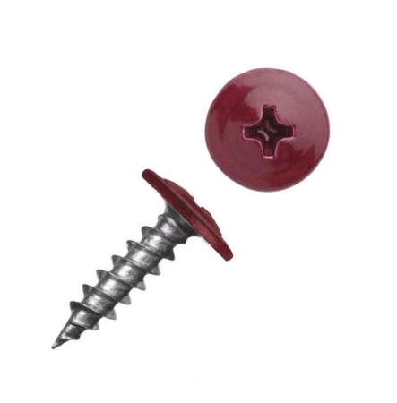 Саморез ШСММ 4.2х16 темн./красн. KP RAL 3005 (уп.20шт) Tech-Krep/Zitar 125489