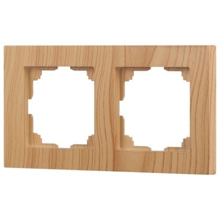 Рамка 2-м СП Accent 6-502-11 сосна Intro Б0063729 Рамка 2-м СП Accent 6-502-11 сосна Intro Б0063729
