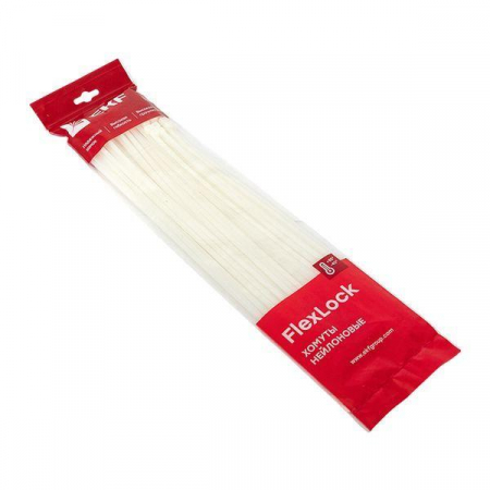 Хомут P6.6 4.8х350 FlexLock стандартный бел. (уп.100шт) PROxima EKF plc-fl-ctsw-4.8x350 Хомут P6.6 4.8х350 FlexLock стандартный бел. (уп.100шт) PROxima EKF plc-fl-ctsw-4.8x350