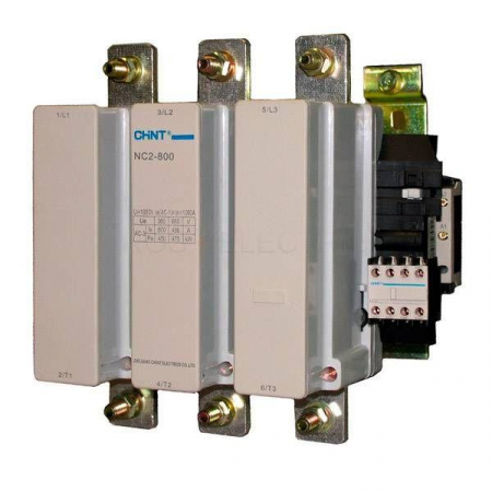 Контактор NC2-800 800А кат. 220-240В AC AC-3 CHINT 254405 Контактор NC2-800 800А кат. 220-240В AC AC-3 CHINT 254405