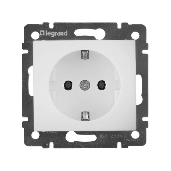 Розетка 1-м СП Valena 16А IP21 с заземл. на винтах механизм бел. IEK 774420 Розетка 1-м СП Valena 16А IP21 с заземл. на винтах механизм бел. IEK 774420