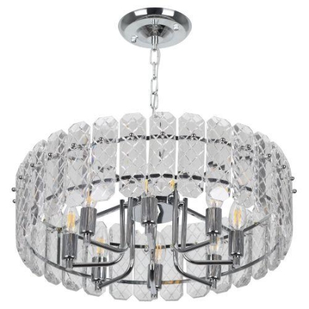 Люстра Whitney 1050-308 8хЕ14 40Вт хрусталь Rivoli Б0061222 Люстра Whitney 1050-308 8хЕ14 40Вт хрусталь Rivoli Б0061222