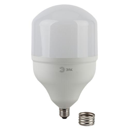 Лампа светодиодная высокомощная STD LED POWER T140-65W-6500-E27/E40 65Вт T140 колокол 6500К холод. бел. E27/E40 (переходник в компл.) Эра Б0027924 Лампа светодиодная высокомощная STD LED POWER T140-65W-6500-E27/E40 65Вт T140 колокол 6500К холод. бел. E27/E40 (переходник в компл.) Эра Б0027924