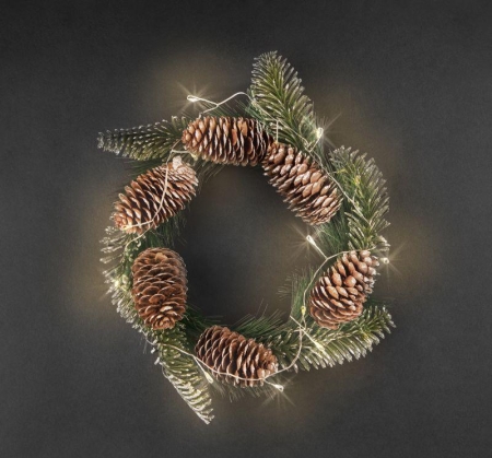 Гирлянда светодиодная "Венок шишки" 95 036 NGF-D041-02 WW Navigator 95036 Гирлянда светодиодная "Венок шишки" 95 036 NGF-D041-02 WW Navigator 95036