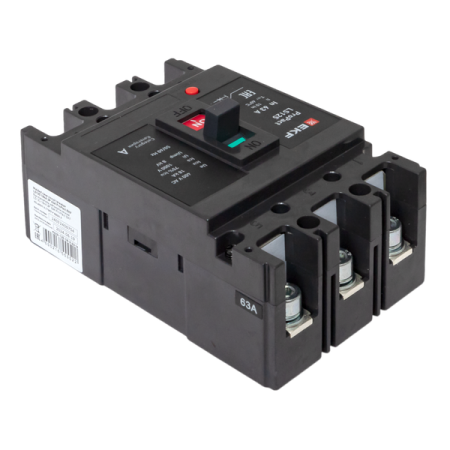 Выключатель автоматический 3п 63А 18кА LS125 ProPact EKF mccb-125-18-3-63-ls Выключатель автоматический 3п 63А 18кА LS125 ProPact EKF mccb-125-18-3-63-ls