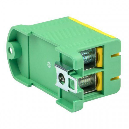 Клемма силовая вводная двойн. КСВ 16-95кв.мм желт./зел. EKF plc-kvs2-16-95-y-green