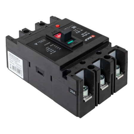Выключатель автоматический 3п 20А 18кА LS125 ProPact EKF mccb-125-18-3-20-ls Выключатель автоматический 3п 20А 18кА LS125 ProPact EKF mccb-125-18-3-20-ls