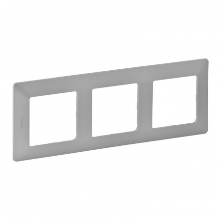 Рамка 3-м Valena Life универсальная алюм. Leg 754133 Рамка 3-м Valena Life универсальная алюм. Leg 754133