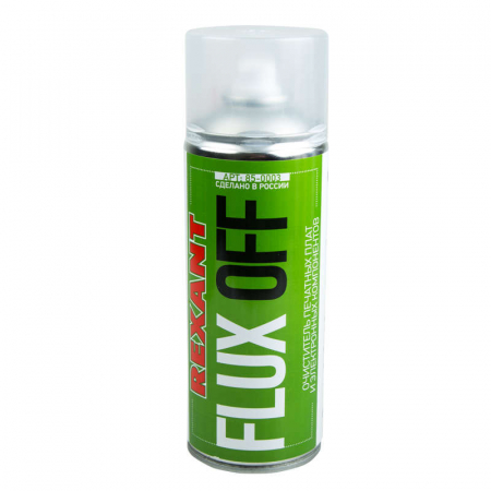 Очиститель печатных плат FLUX OFF 400мл Rexant 85-0003